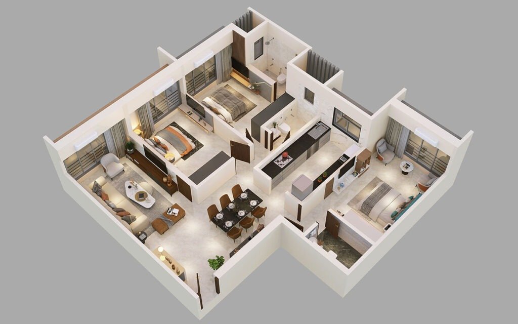 Floor plan Kaveri PCPL Malad west Link road,Kaveri PCPL Malad west Link road 1bhk,Kaveri PCPL Malad west Link road 2bhk,Kaveri PCPL Malad west Link road 3bhk